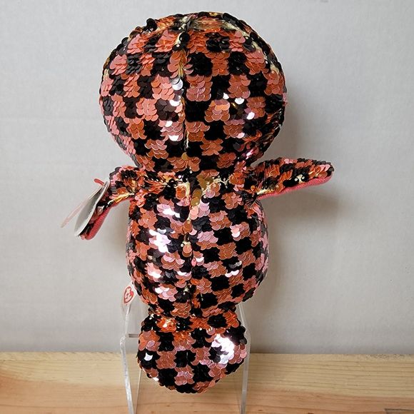 Ty Flippables 'Checks' Owl 6" NWT - Picture 3 of 6